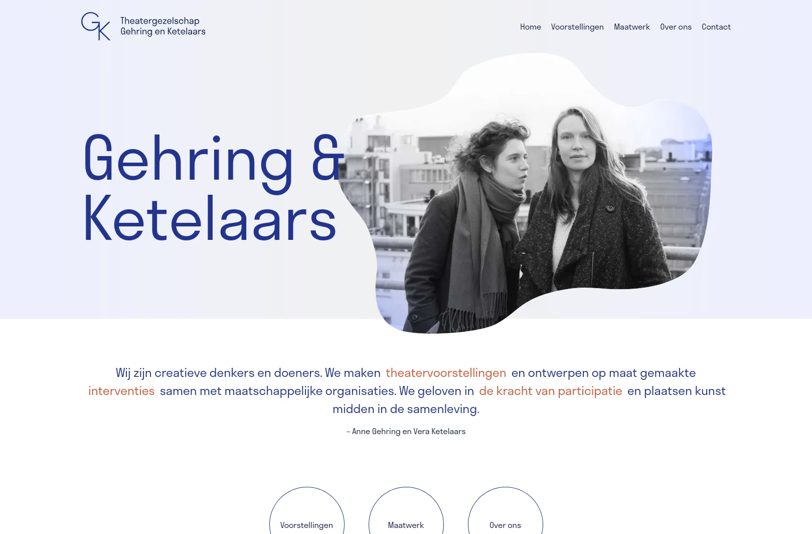 Gehring en Ketelaars website preview